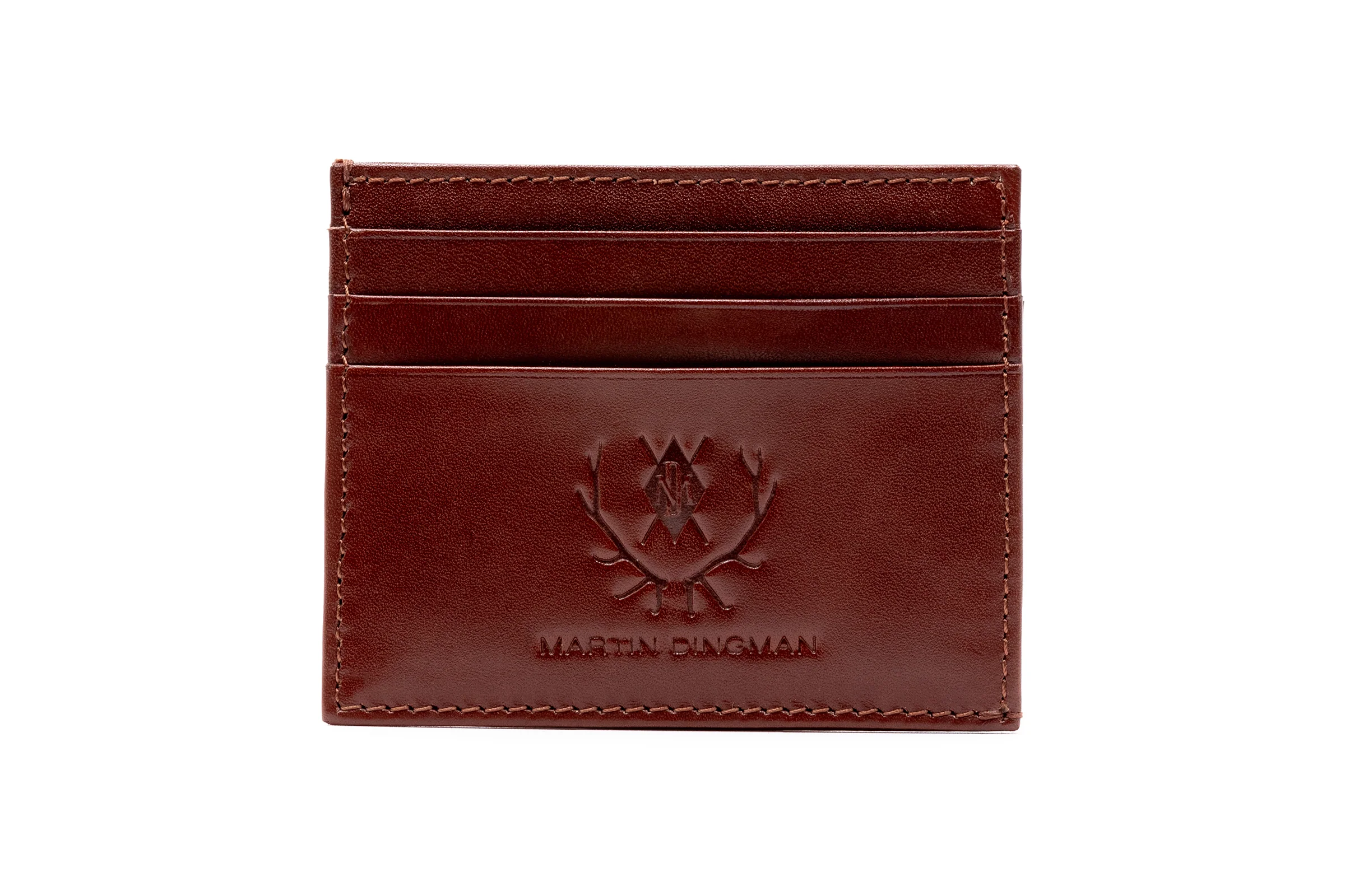 Edward Saddle Leather Executive ID Card Case - Saddle Tan - Image 3