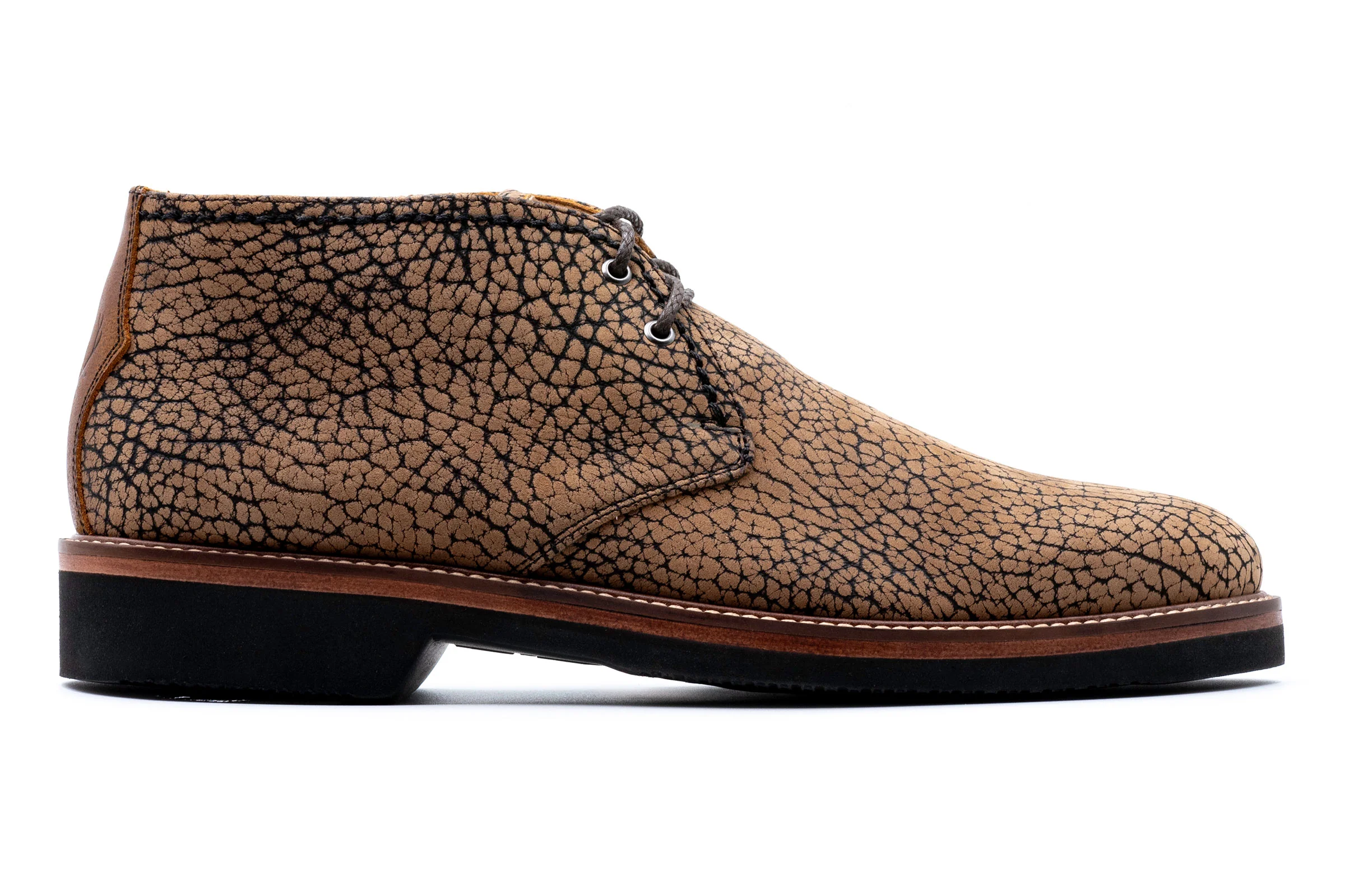 Ernest American Bison Chukka Boots - Burnt Pecan - Image 6
