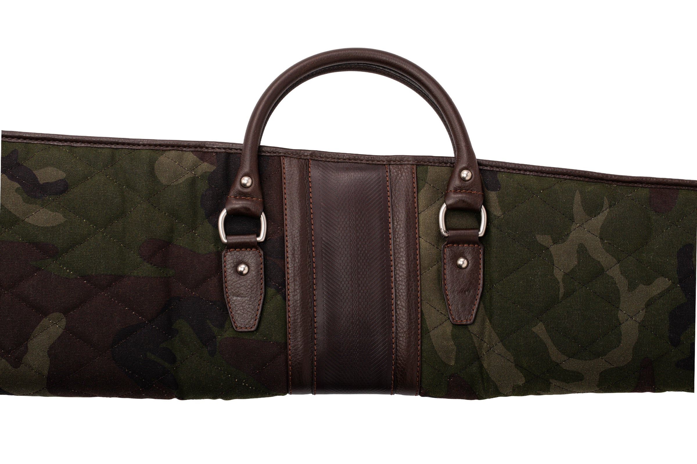 Field Waxed Cotton Sweet 16 Case - Green Camo - Image 3