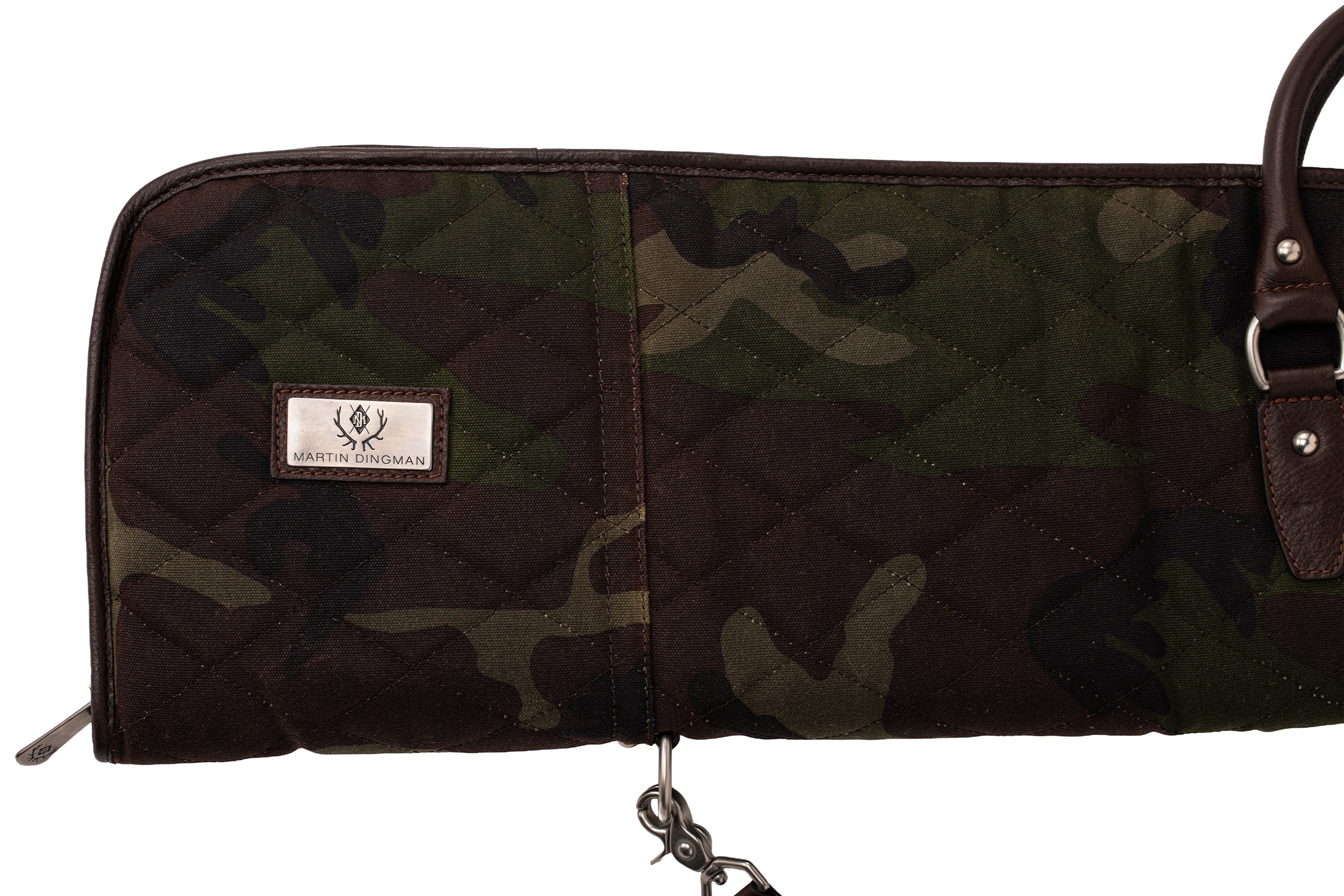 Field Waxed Cotton Sweet 16 Case - Green Camo - Image 4
