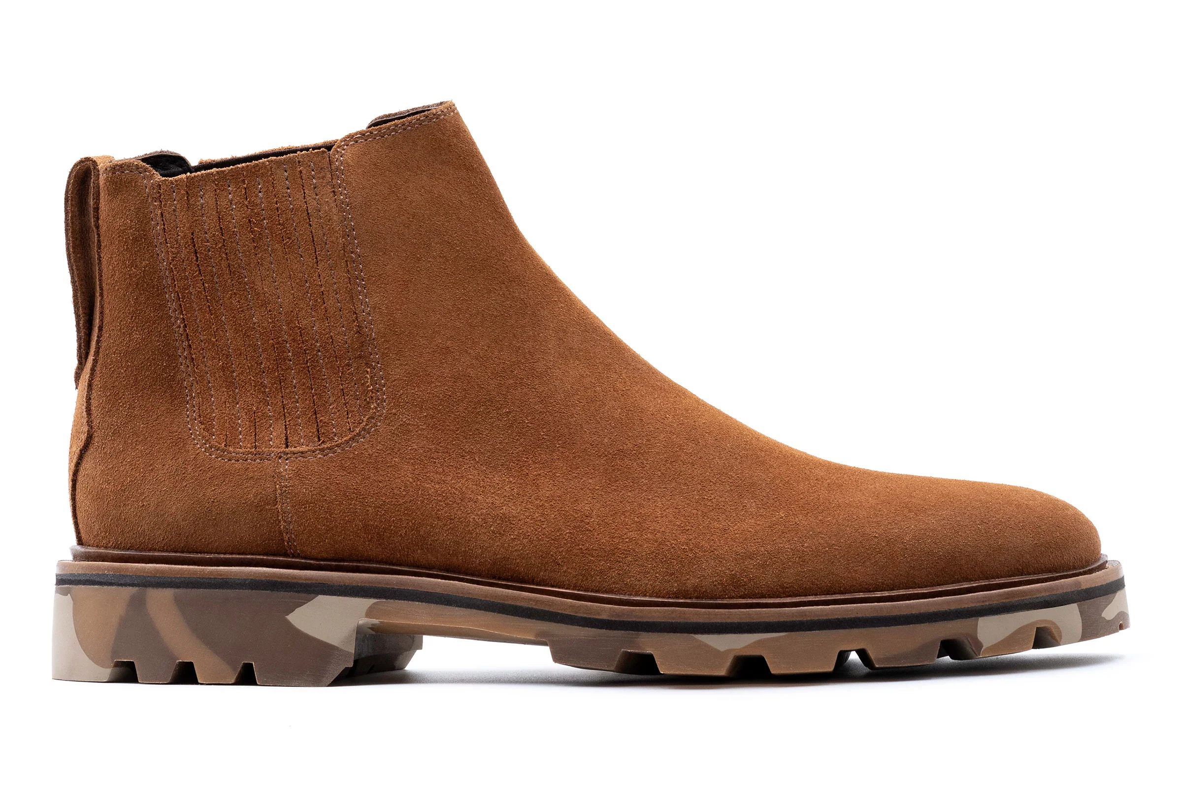 Huntley Suede Chelsea Boots - French Roast - Image 5