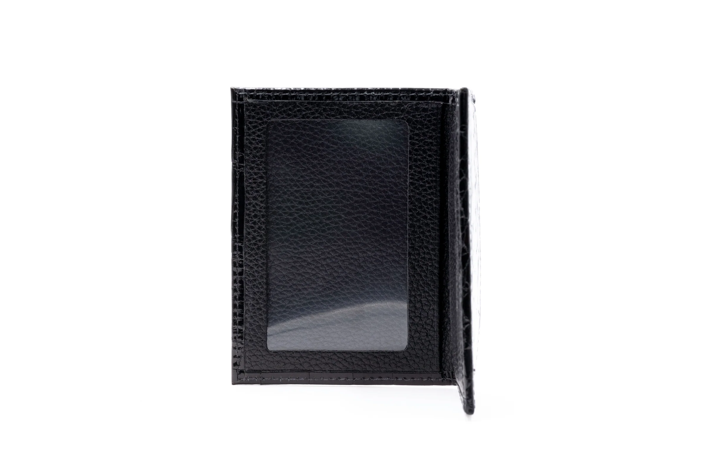 Jefferson American Alligator ID Wallet - Black - Image 3