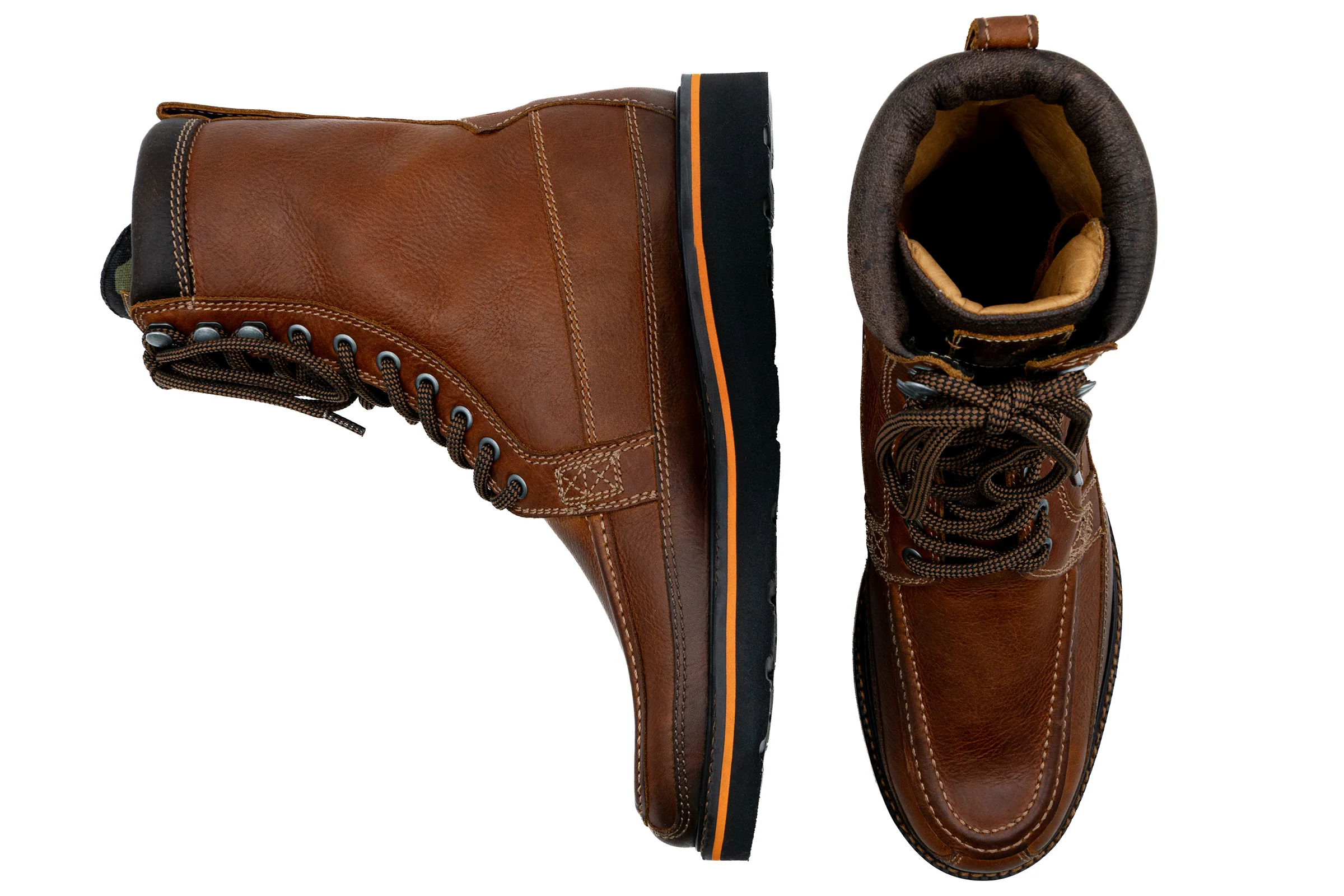 Laverack Oiled Saddle Leather Field Boots - Chestnut - Image 7