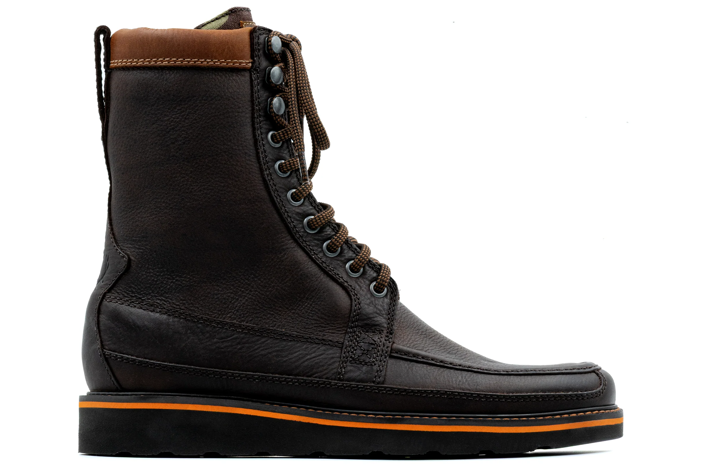 Laverack Oiled Saddle Leather Field Boots - Walnut - Image 3