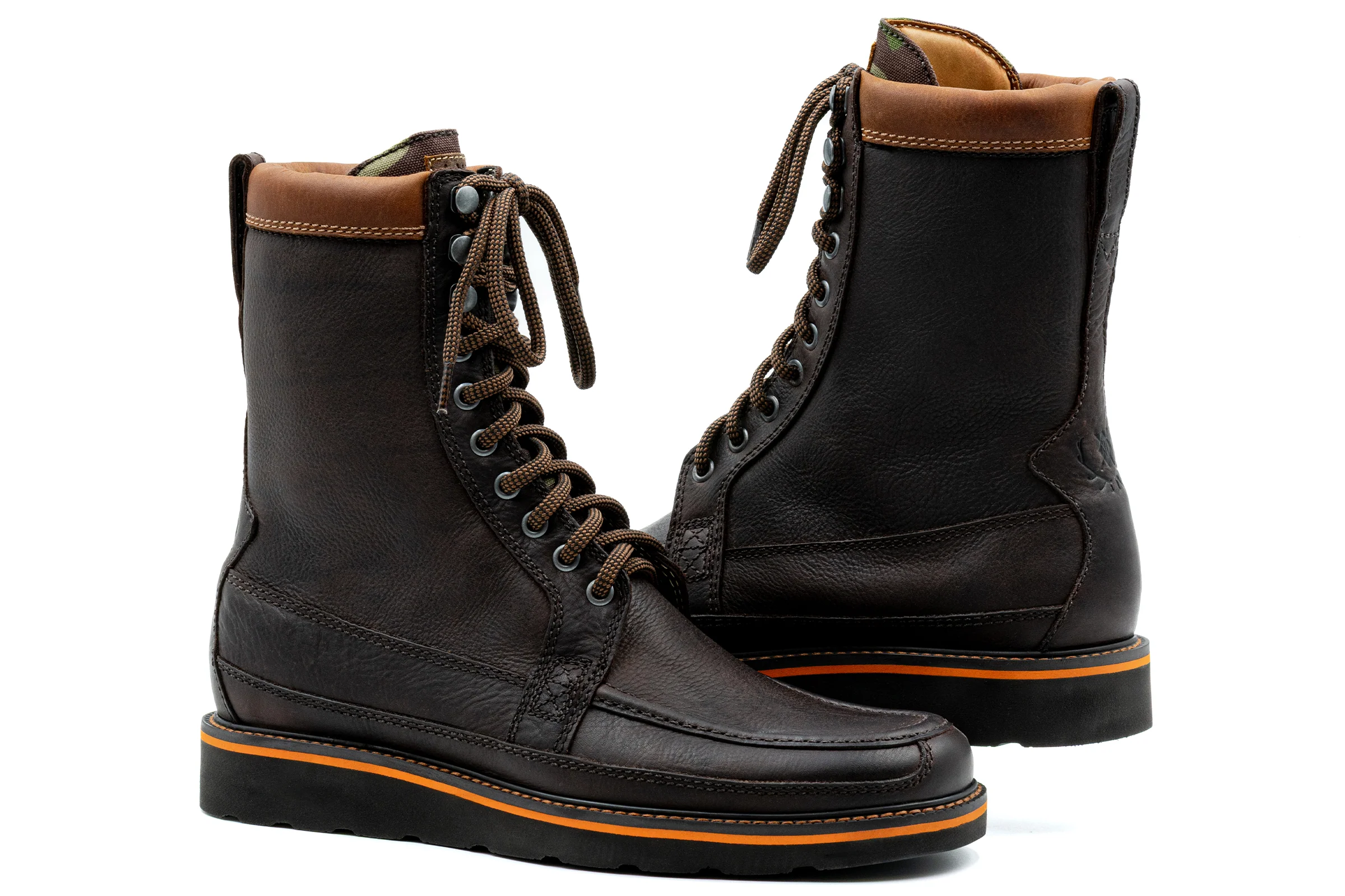 Laverack Oiled Saddle Leather Field Boots - Walnut - Image 4