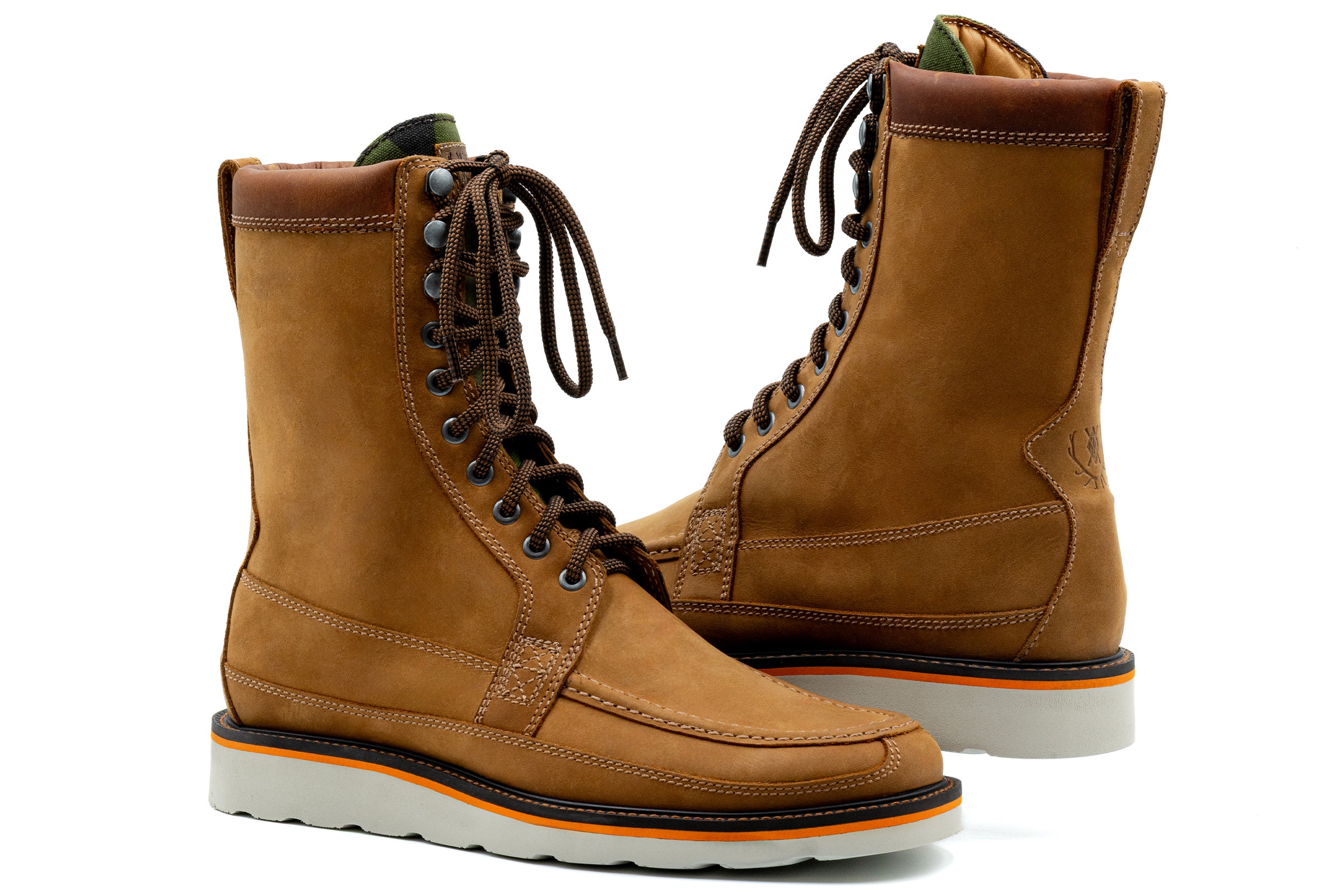 Laverack Nubuck Field Boots - Wheat - Image 4