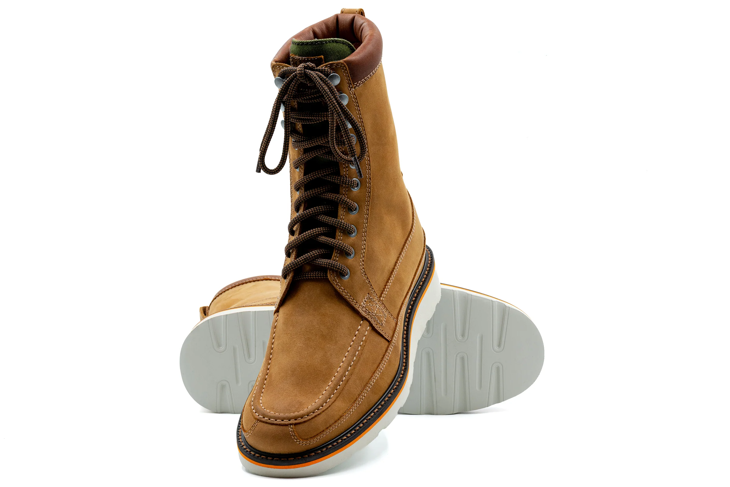 Laverack Nubuck Field Boots - Wheat - Image 5