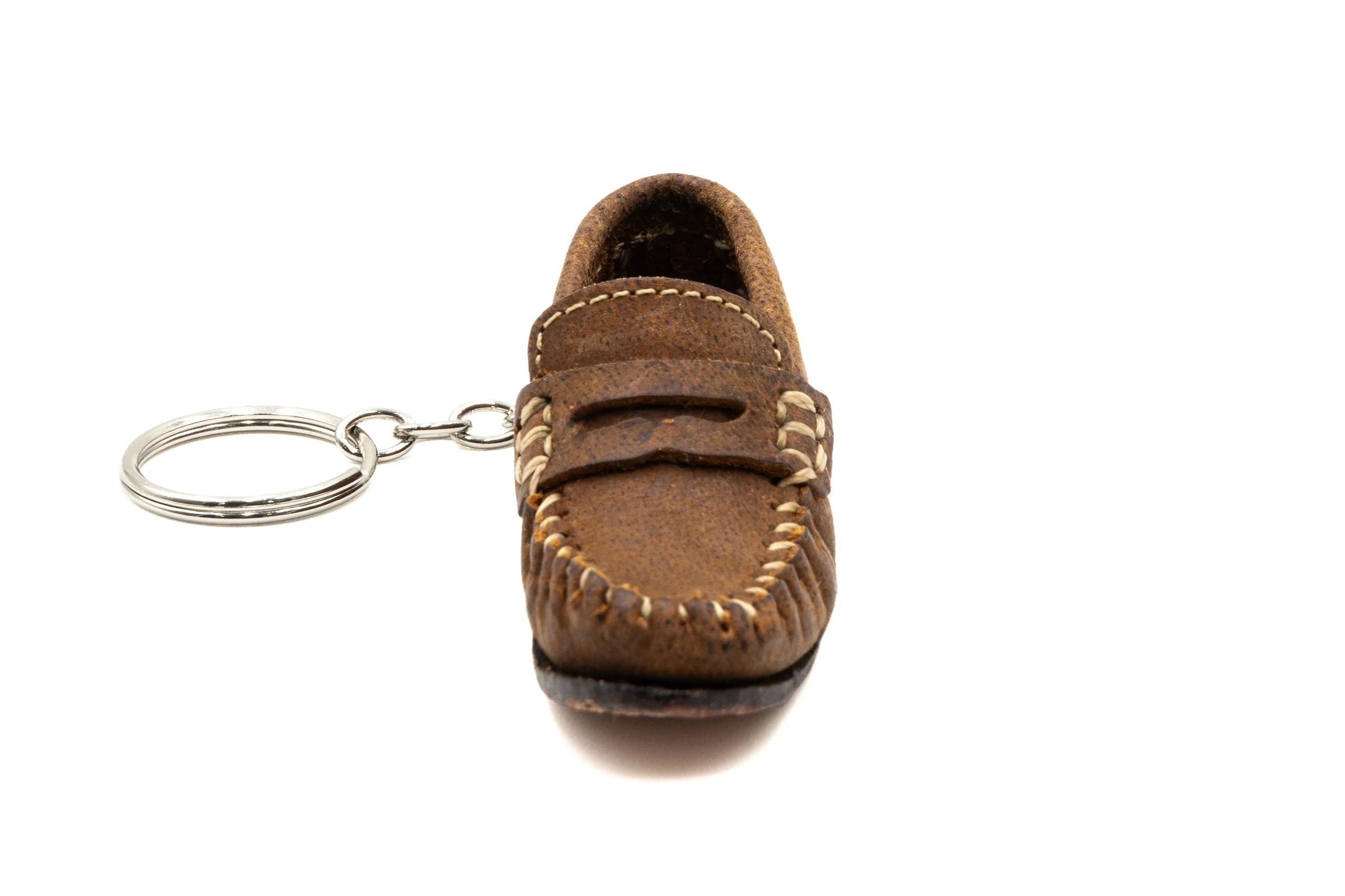 Mini Loafer Key Chain - Chestnut - Image 4