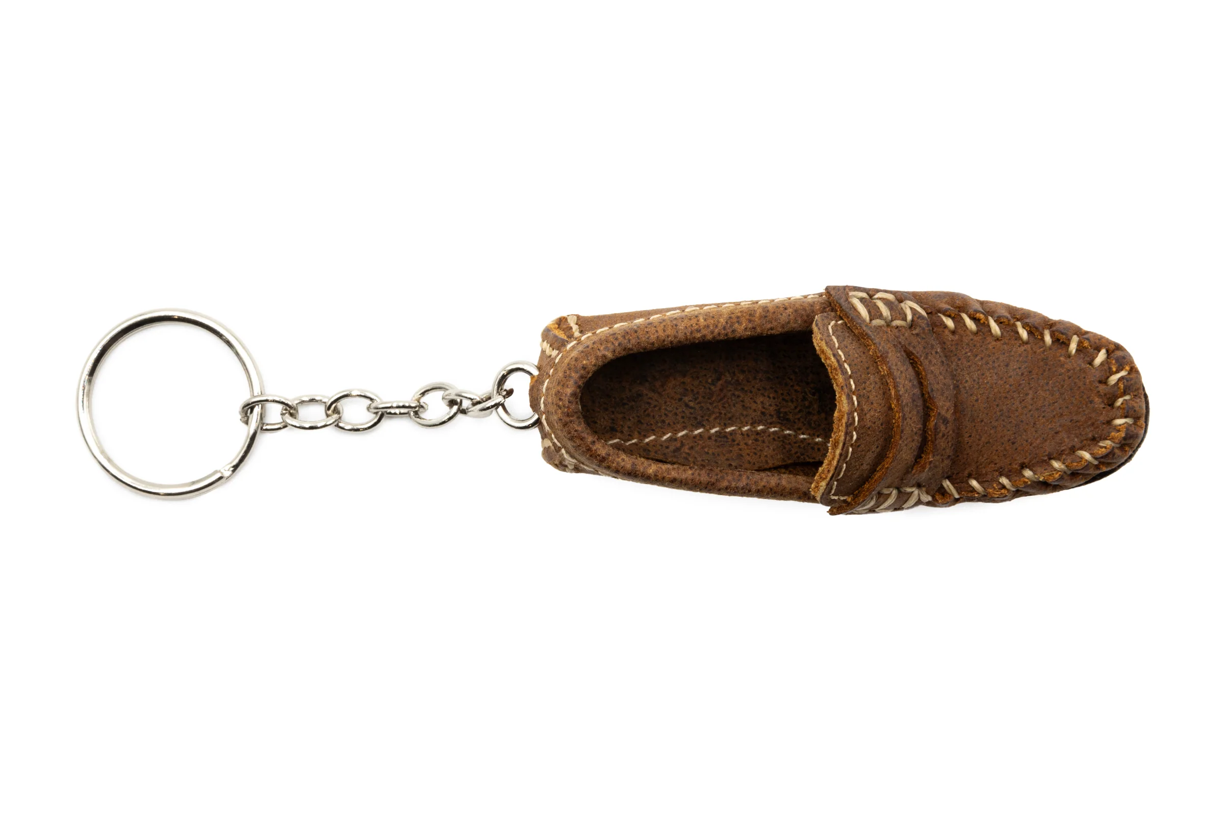 Mini Loafer Key Chain - Chestnut - Image 6