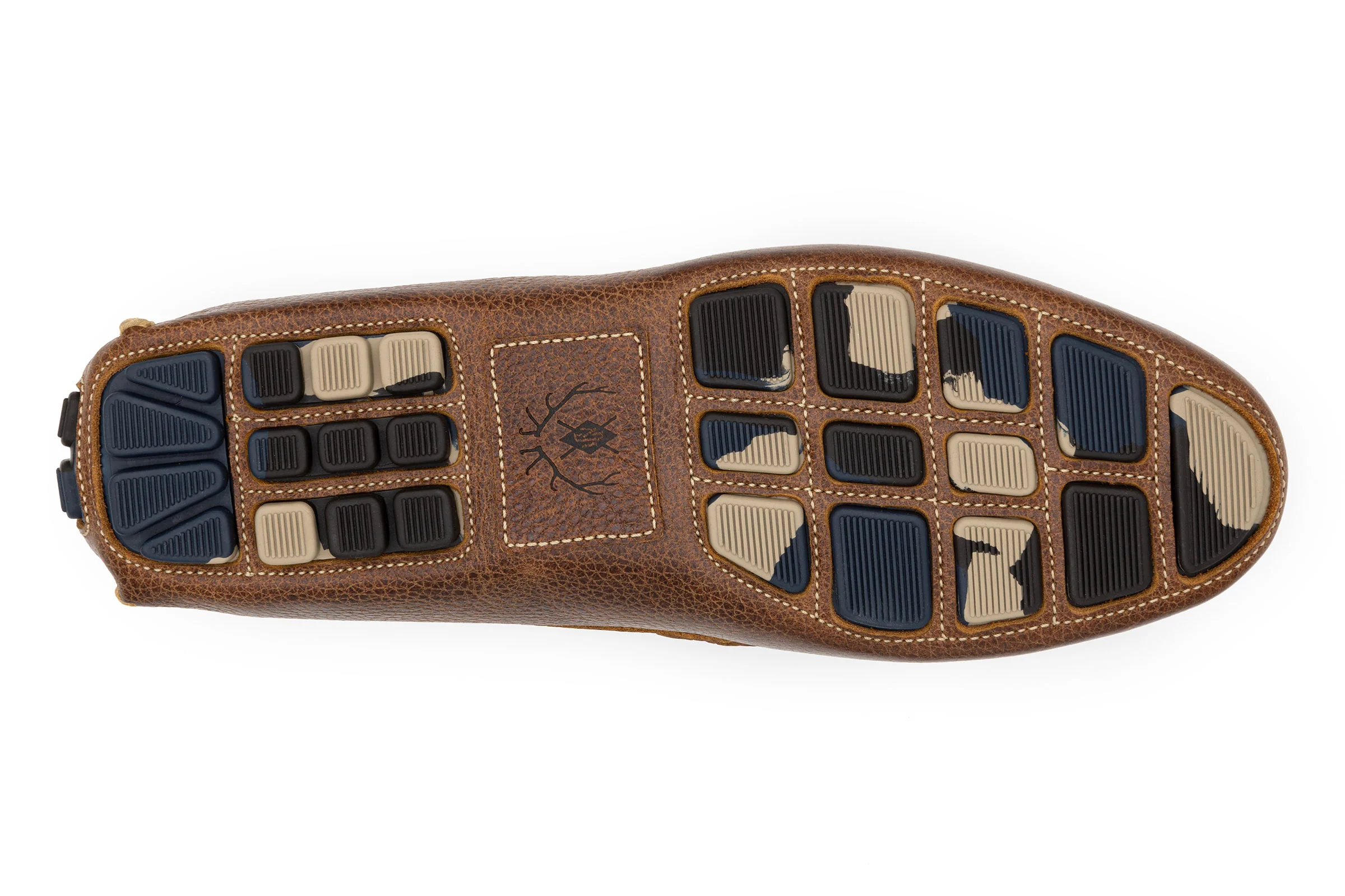 Monte Carlo Water Buffalo Penny Driving Loafers - Oak - Image 6