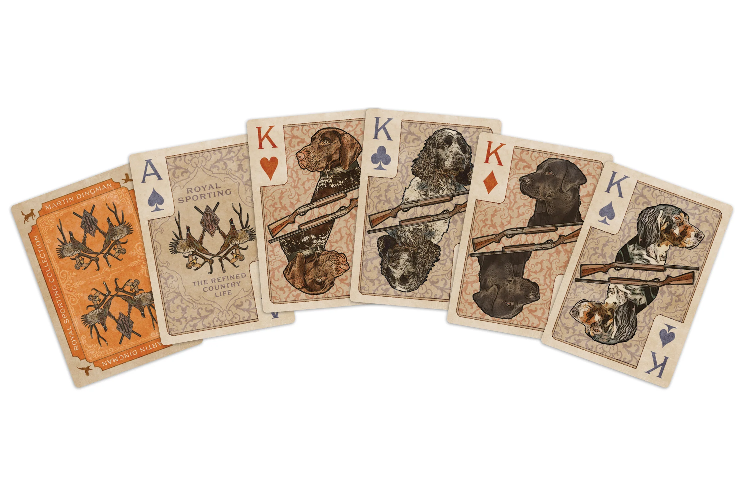 Royal Flush Playing Cards - Grey Camo - Image 4