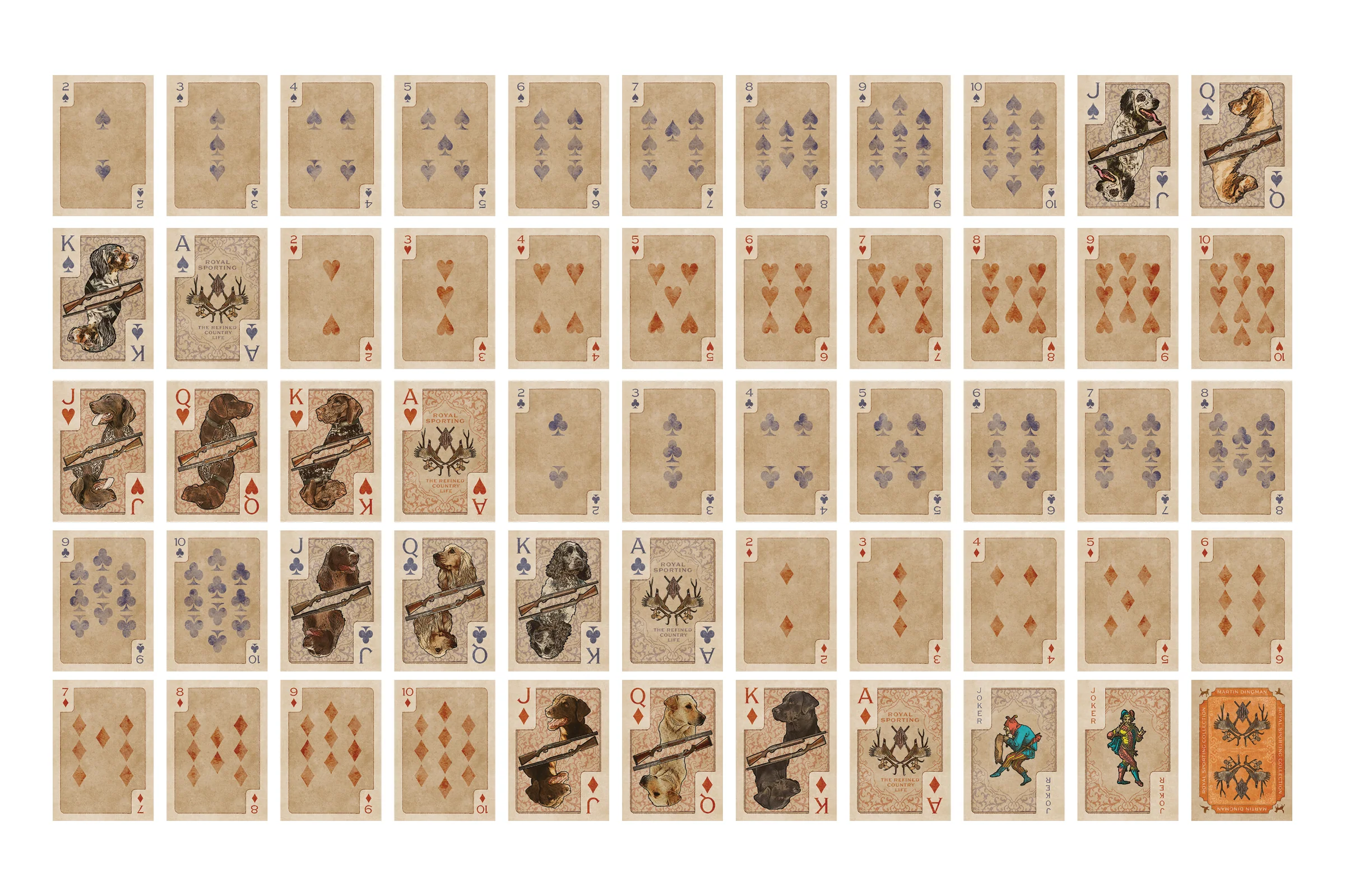 Royal Flush Playing Cards - Grey Camo - Image 6