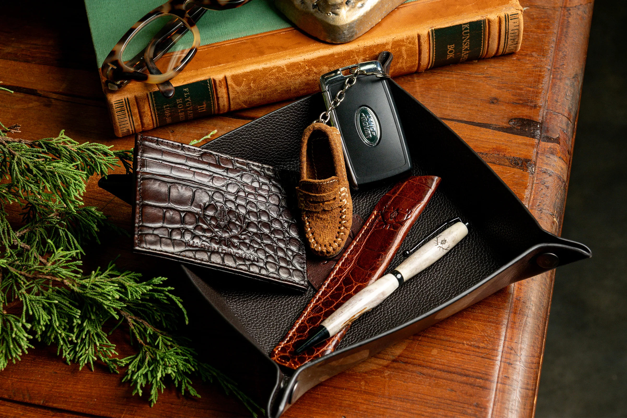 Mini Loafer Key Chain - Chestnut - Image 7