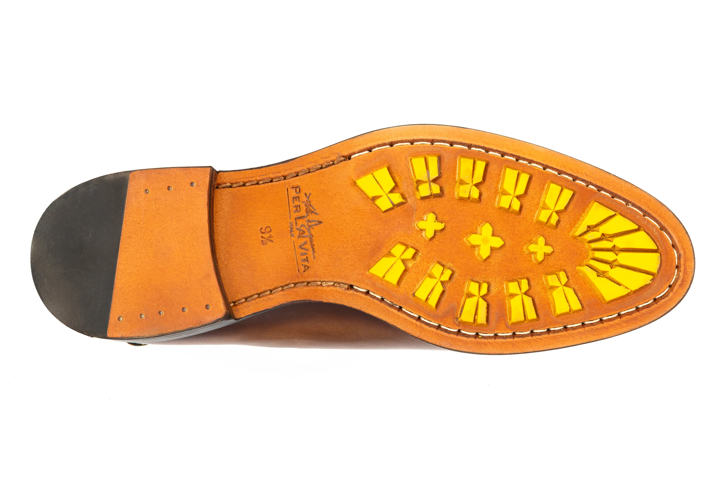 Tuscan Italian Calf Leather Cap Toe - Mocha - Image 6