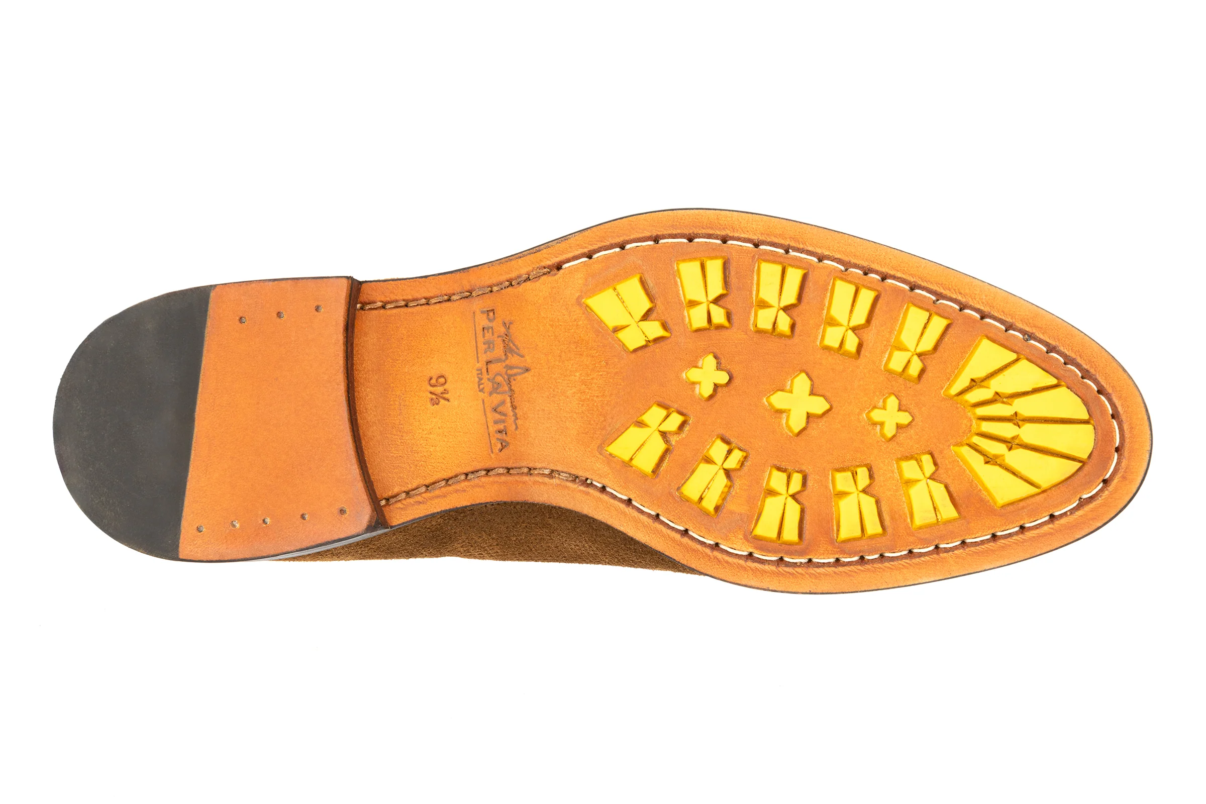 Tuscan Italian Calf Suede Cap Toe - Snuff - Image 6