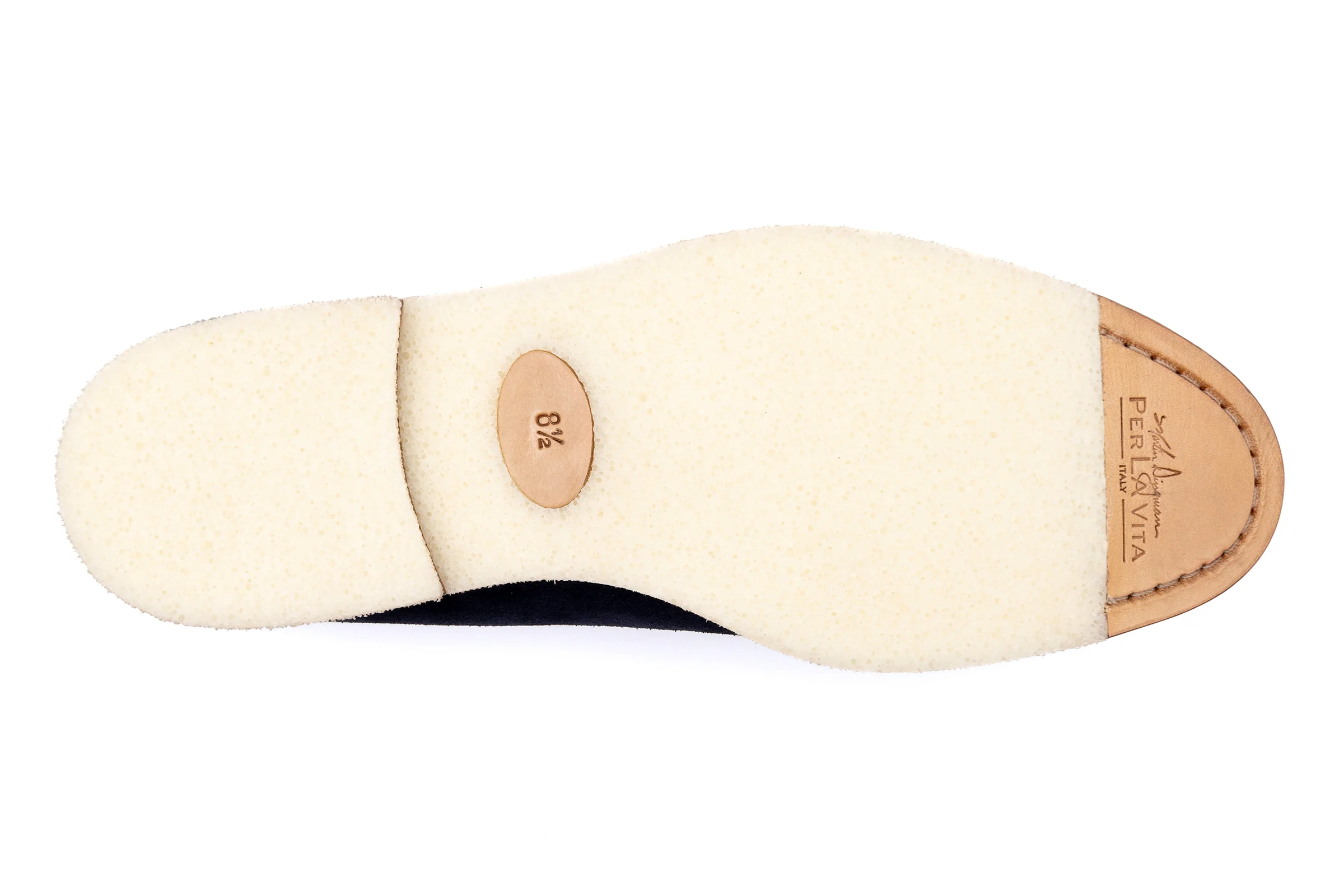 Tuscan Italian Suede Penny Loafers - Marinho - Image 7