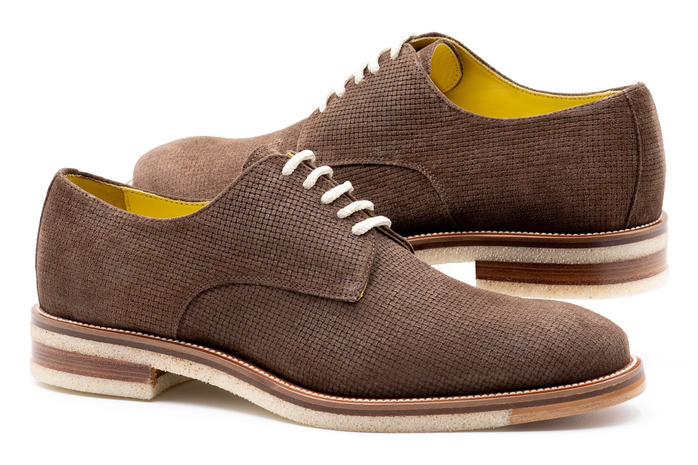 Tuscan Italian Suede Plain Toe - Terra - Image 4