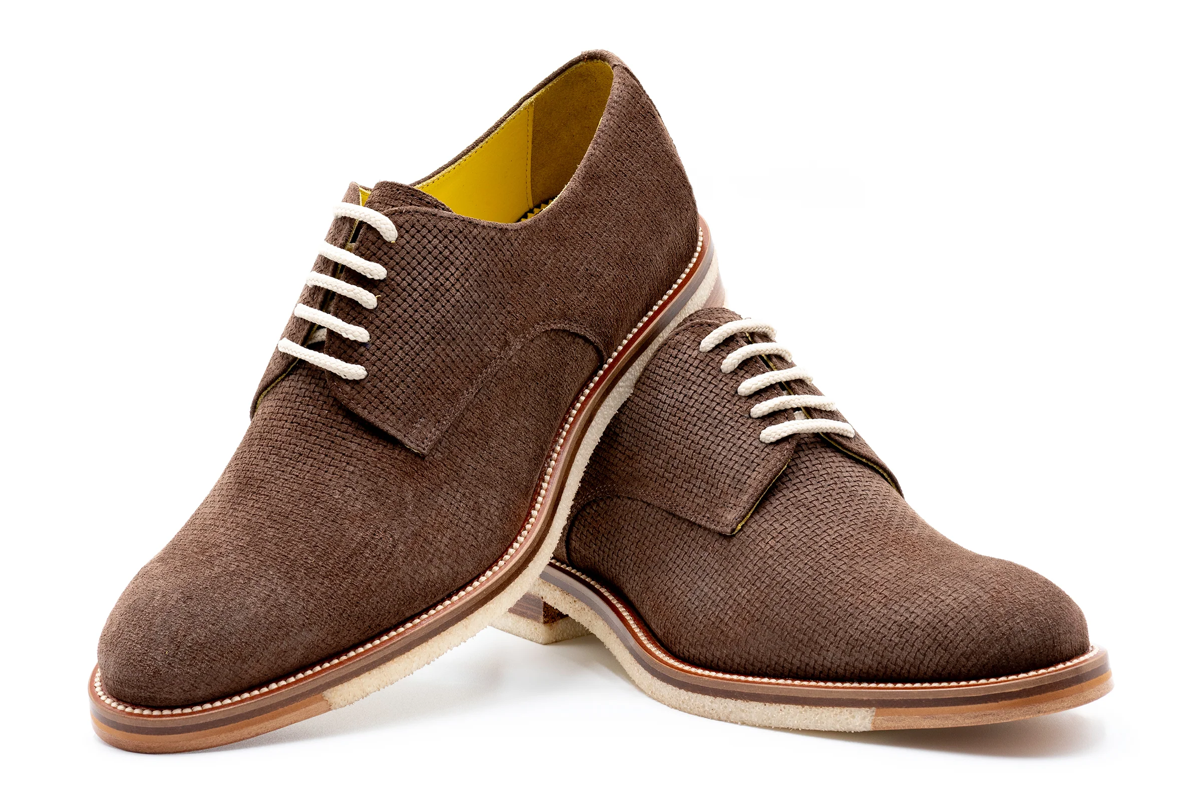 Tuscan Italian Suede Plain Toe - Terra - Image 5